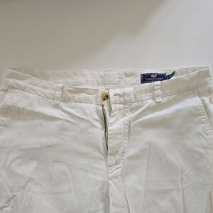 Vineyard Vines Men's White Chinos, 36x34